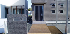 岸和田市　S様邸　エクステリア・外構工事