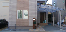 堺市東区　K様邸　新築外構工事