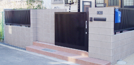 羽曳野市　K様邸　エクステリア工事